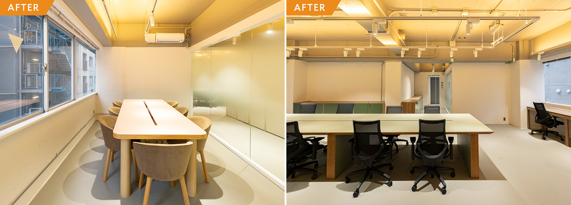 光と素材で建物の表情をリニューアル