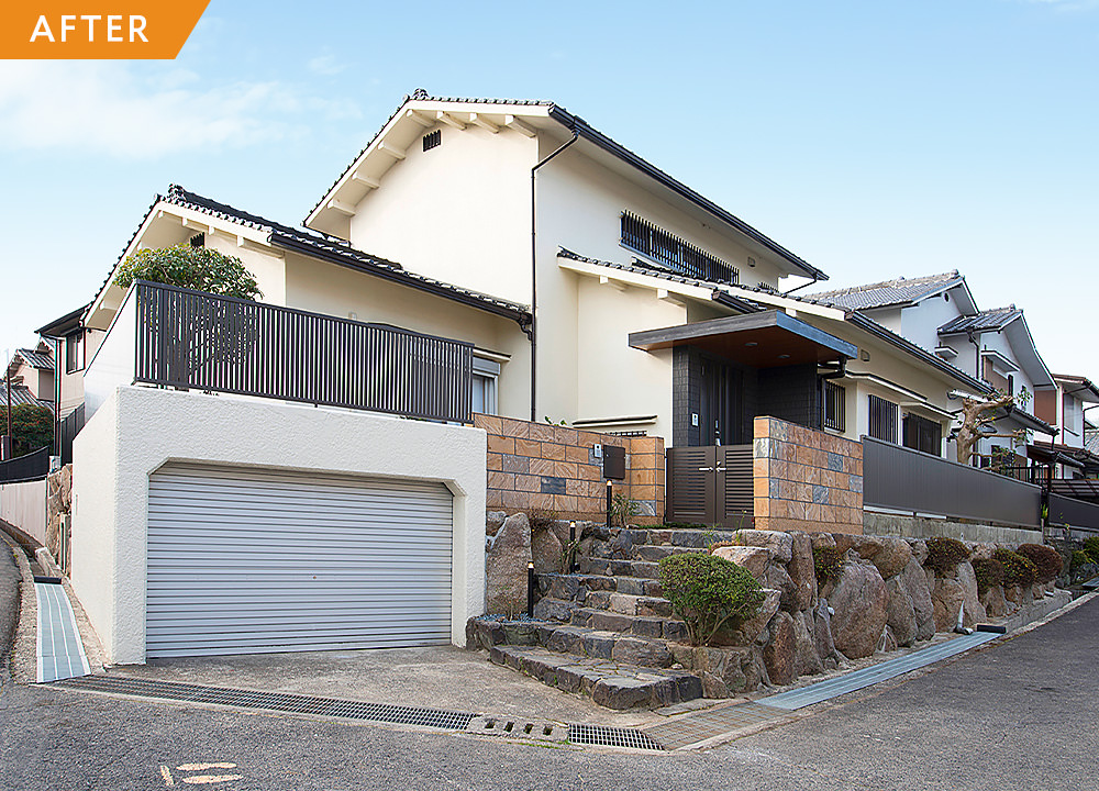 2階建の木造住宅の改修事例①