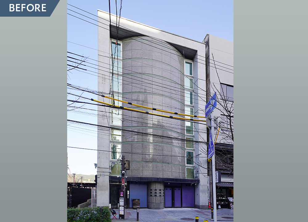 閉業したホテルを全面再生。観光地の中心で新たな宿泊施設として再出発。