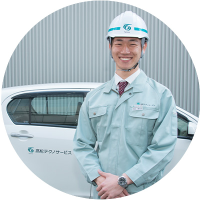 そして③専門スタッフが即座に対応にあたります